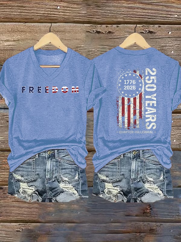 Women's American 250th Print T-Shirt