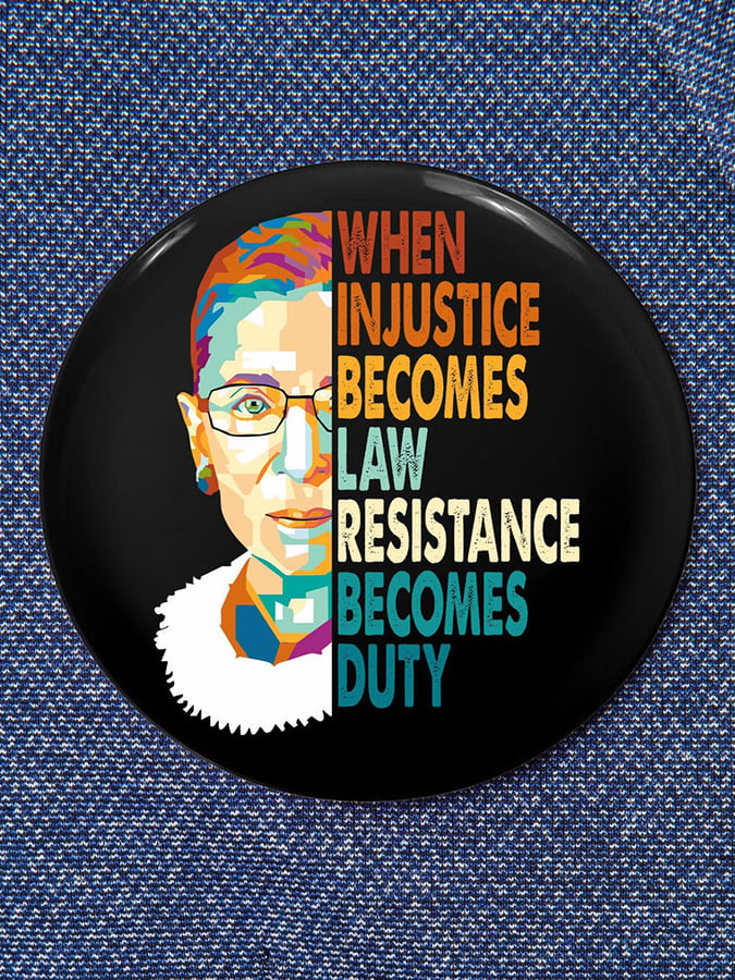 "Resistance" Brooch (Unisex)