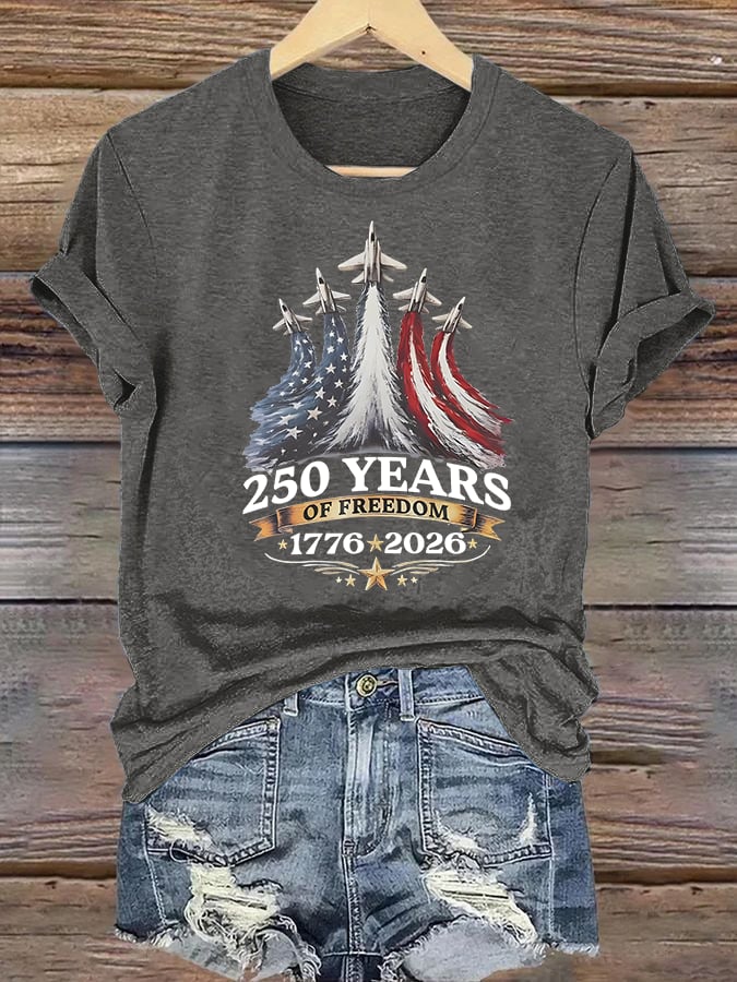 Women's 250 YEARS OF FREEDOM Print T-Shirt