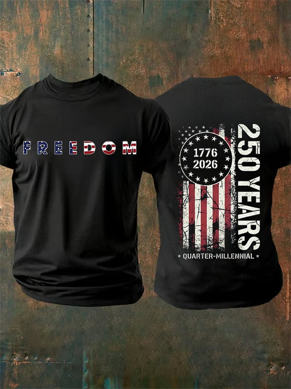 Men's American 250th Print T-Shirt