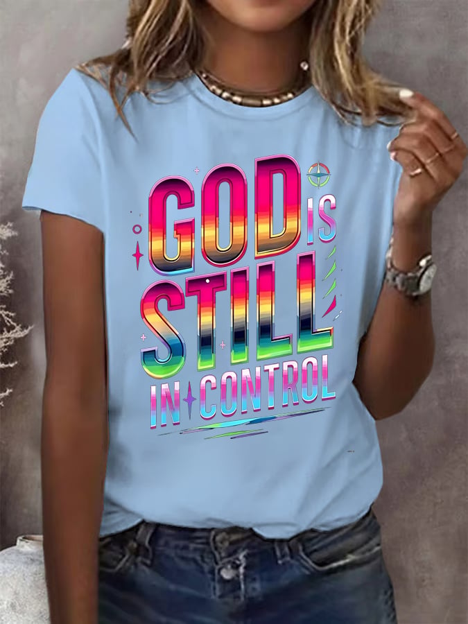 Women's Floral Christian T-shirt