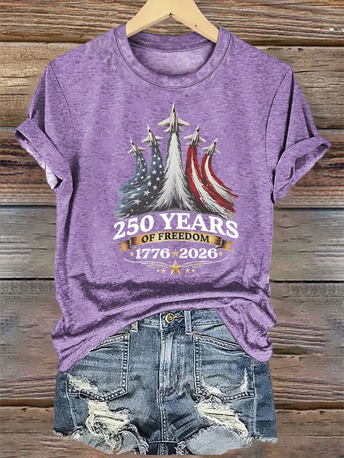 Women's 250 YEARS OF FREEDOM Print T-Shirt