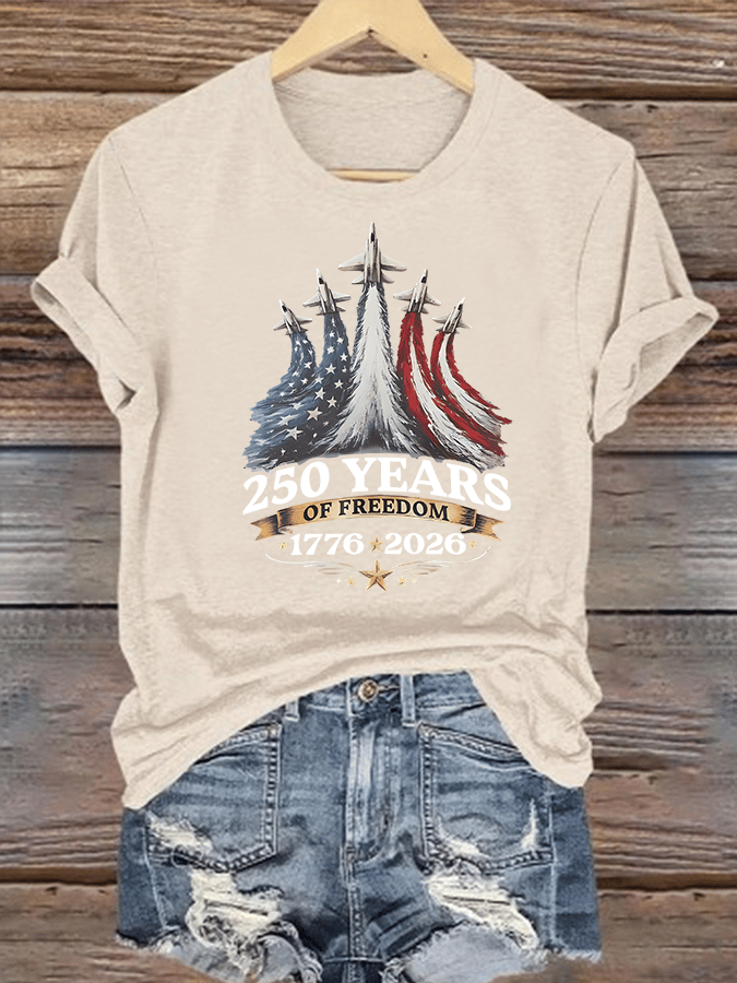 Women's 250 YEARS OF FREEDOM Print T-Shirt