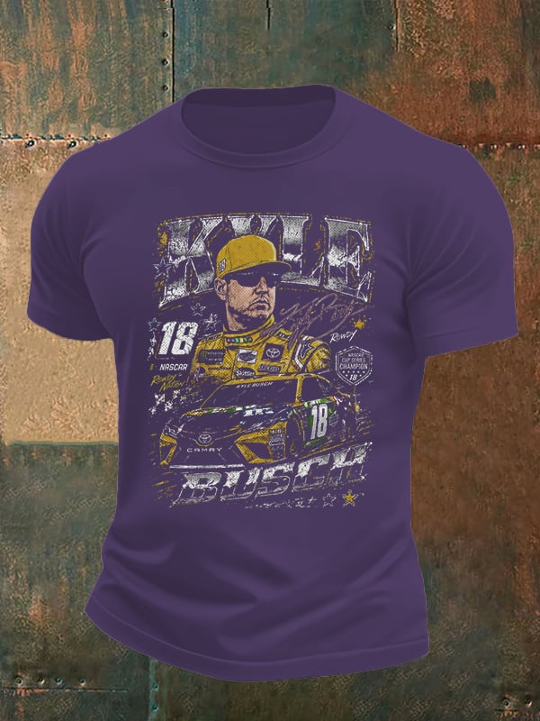 Men's Racing Print T-Shirt