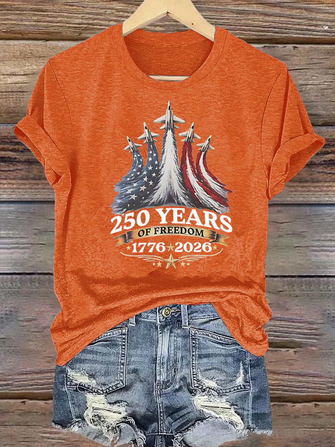 Women's 250 YEARS OF FREEDOM Print T-Shirt