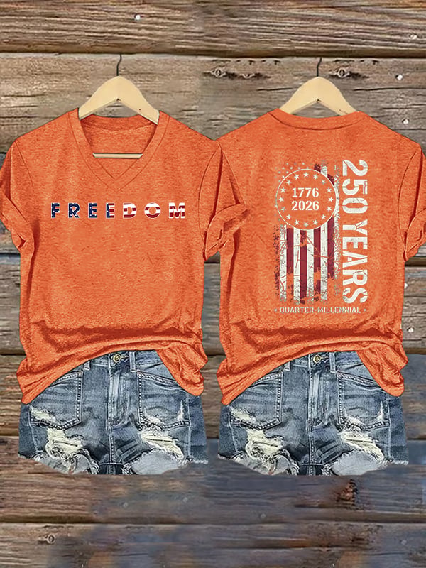 Women's American 250th Print T-Shirt