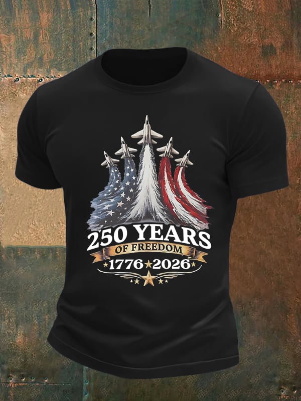 Men's 250 YEARS OF FREEDOM Print T-Shirt
