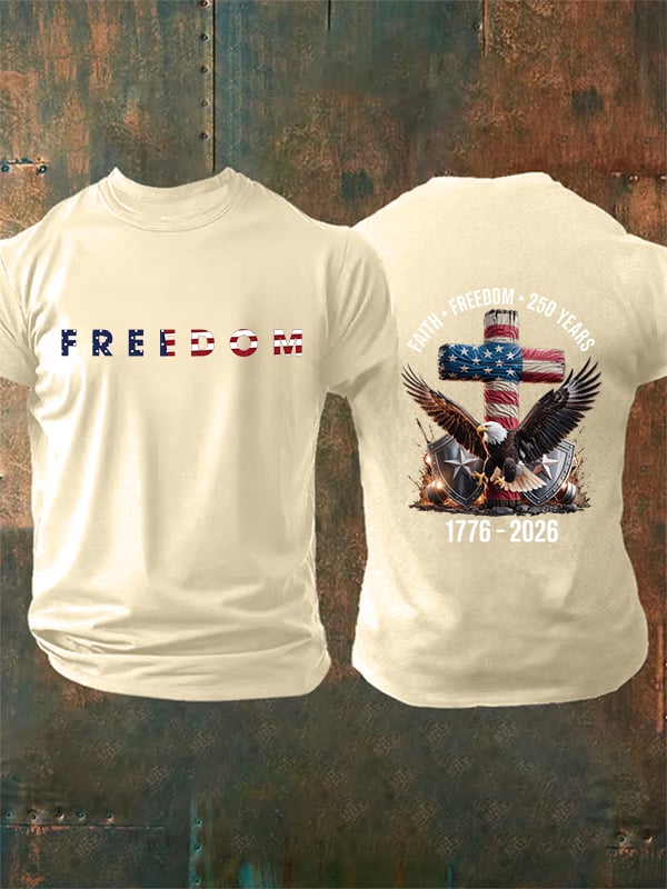 Men's American 250th Print T-Shirt
