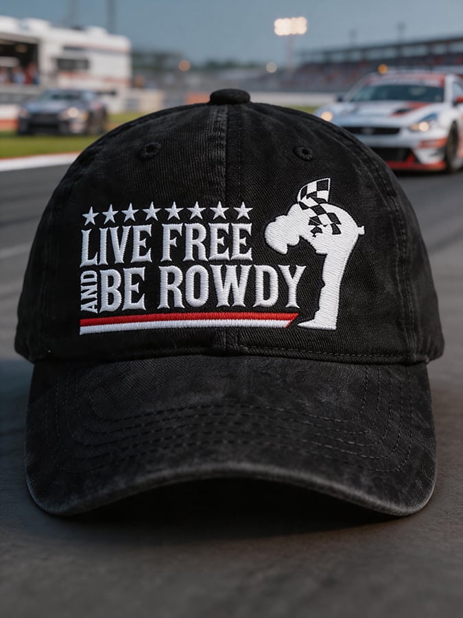 Unisex Racing Legend Memorial Printed Hat