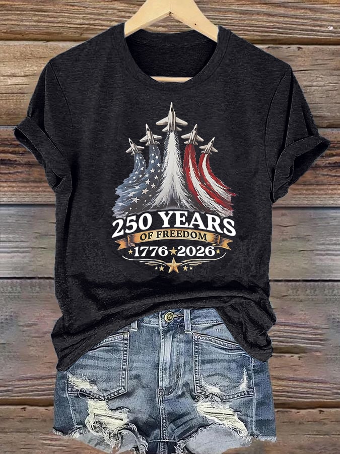 Women's 250 YEARS OF FREEDOM Print T-Shirt