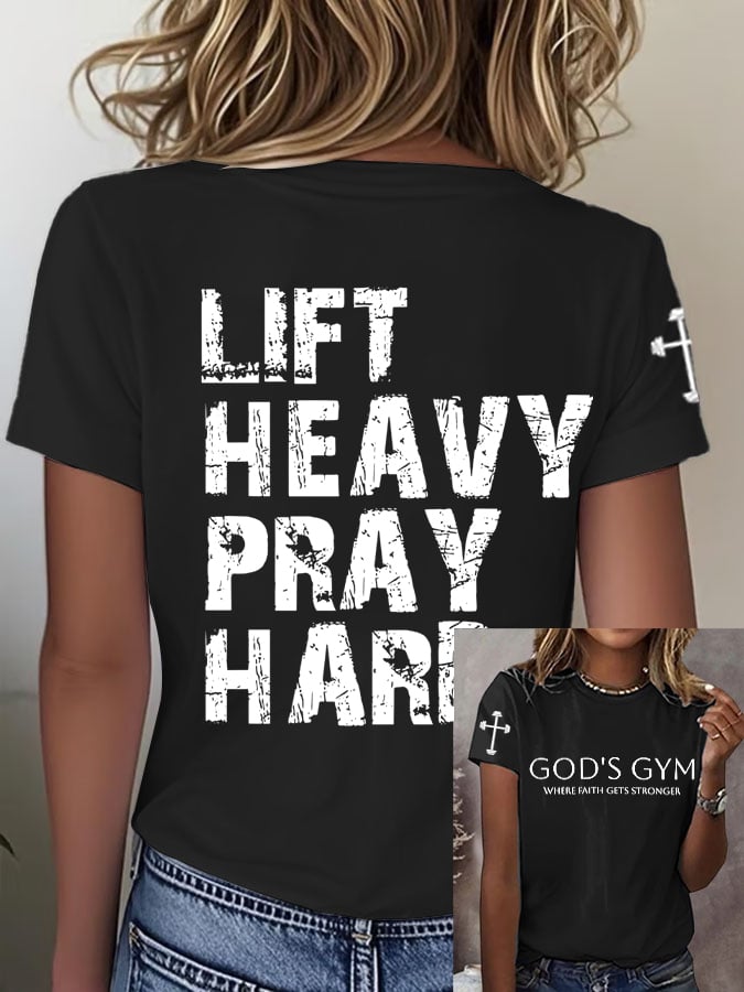 Women's Gym Faith T-Shirt