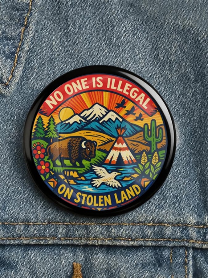 Unisex FDT Print Button