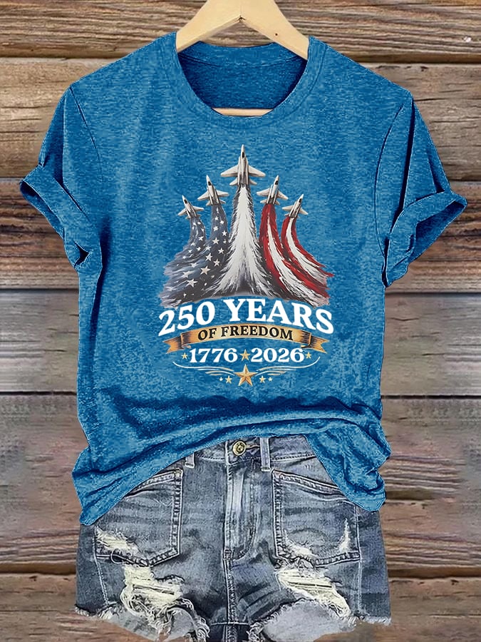 Women's 250 YEARS OF FREEDOM Print T-Shirt