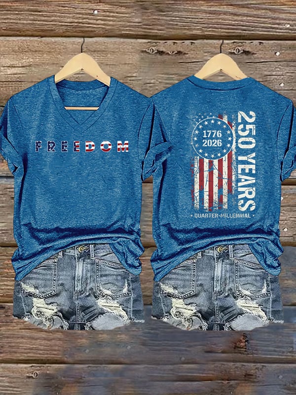 Women's American 250th Print T-Shirt
