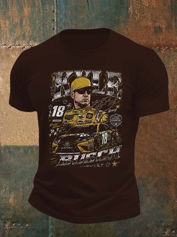 Men's Racing Print T-Shirt