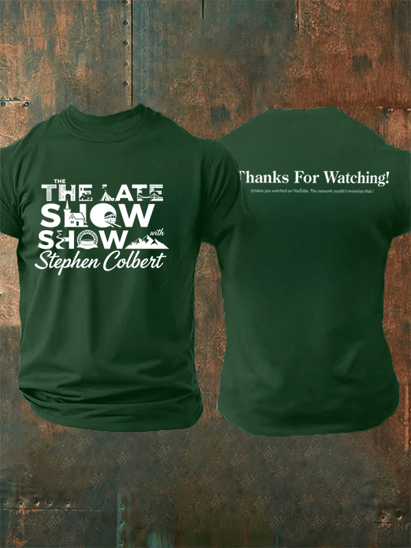 🔥Buy 3 Get 15% Off Men's Retro Last Show Print T-Shirt