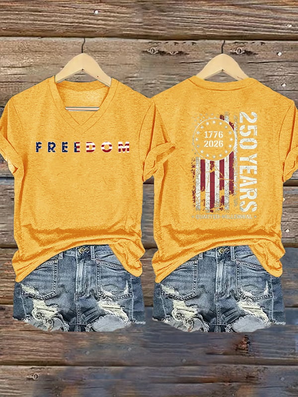 Women's American 250th Print T-Shirt