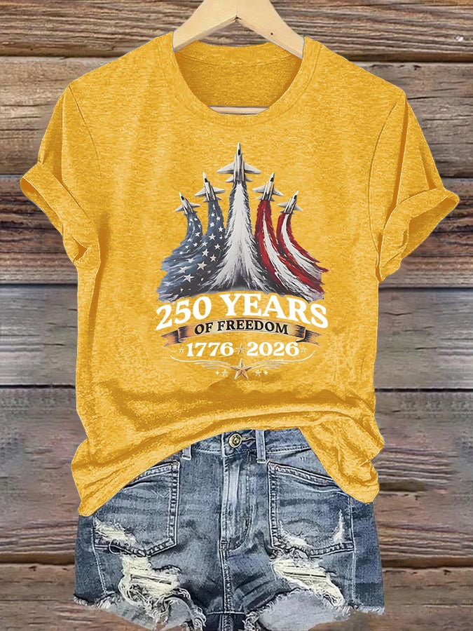 Women's 250 YEARS OF FREEDOM Print T-Shirt