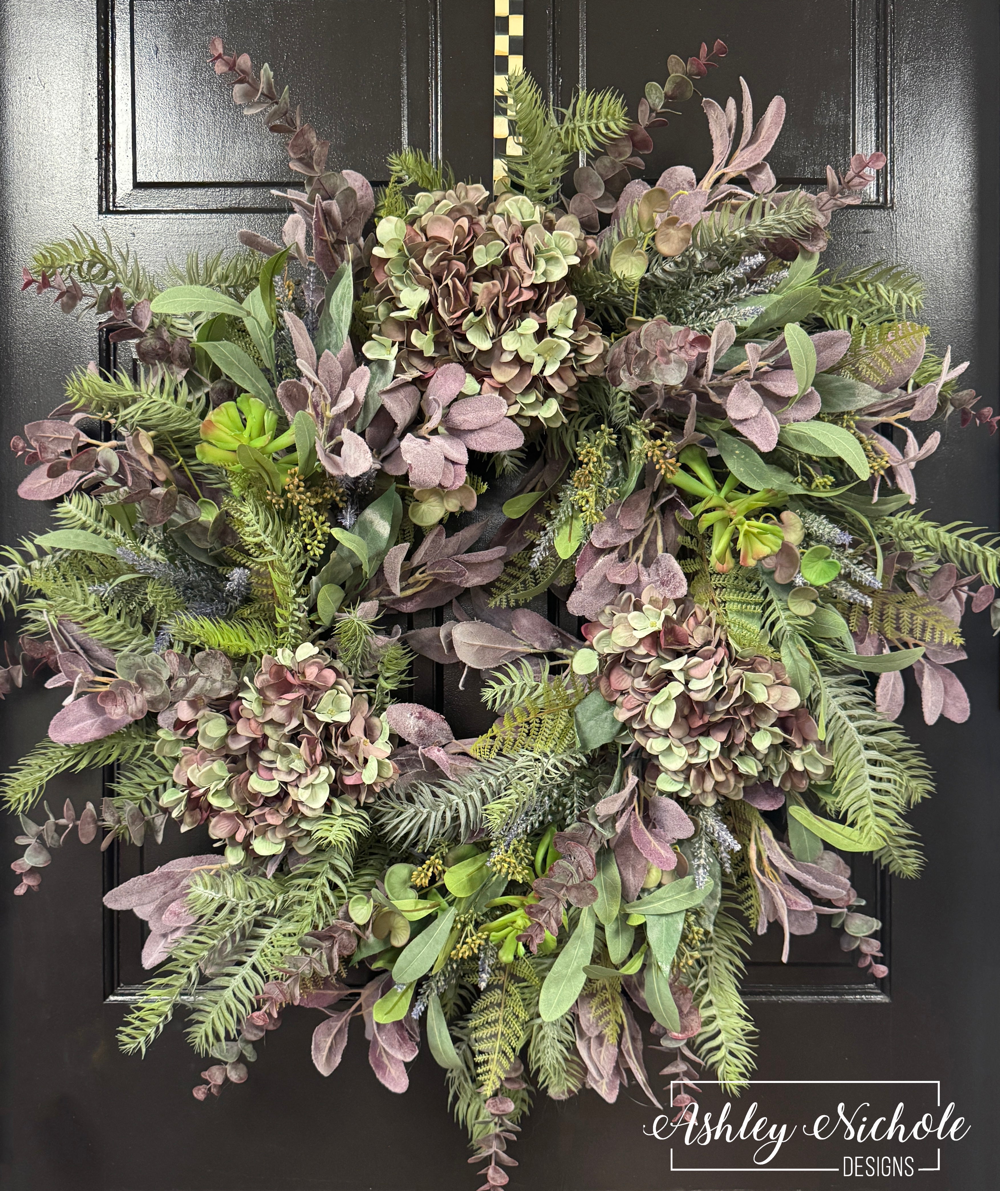 Botanical Bliss Round Wreath (Oversized)