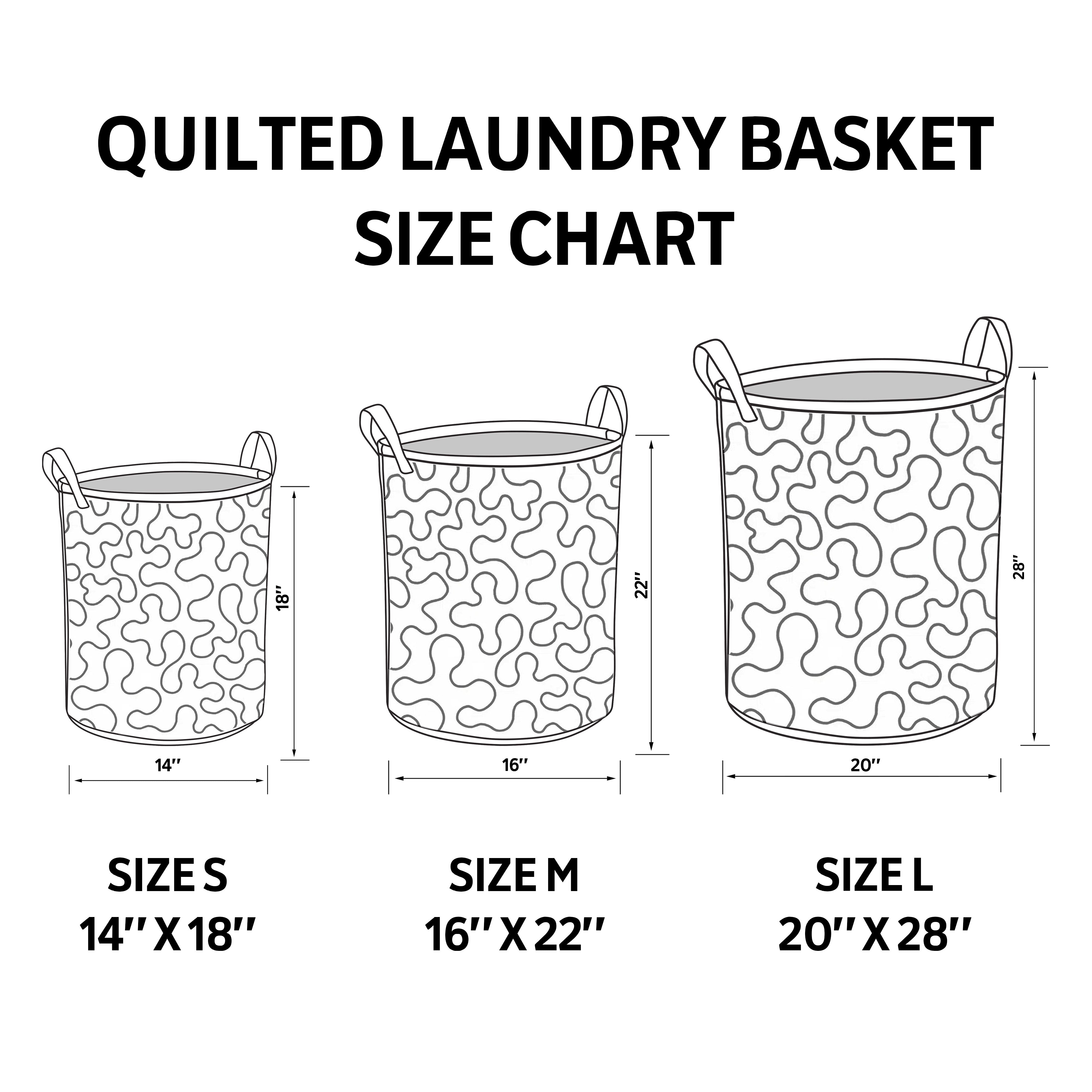 Bear Cabin Life Quilted Laundry Basket NCU0NNT1207
