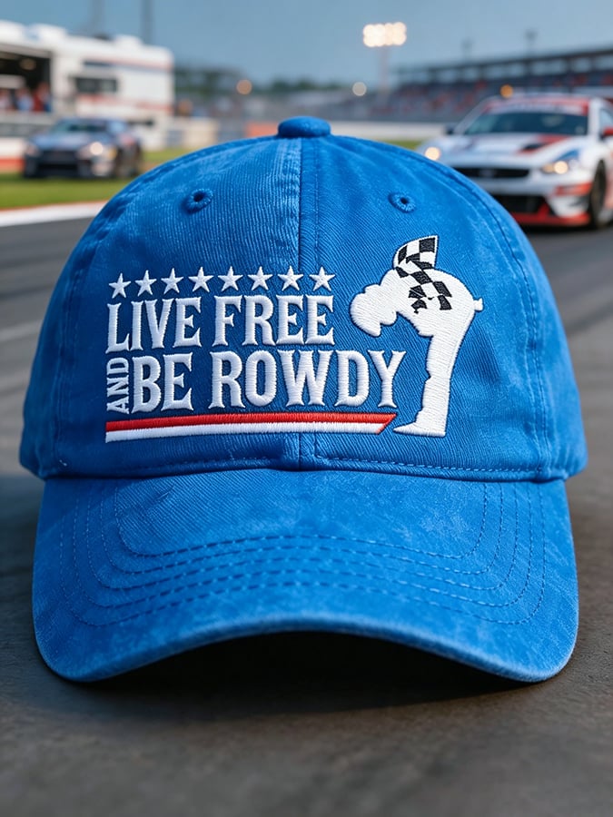 Unisex Racing Legend Memorial Printed Hat