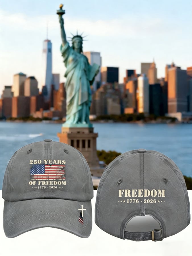 250th Anniversary Of The United States Print Baseball Cap