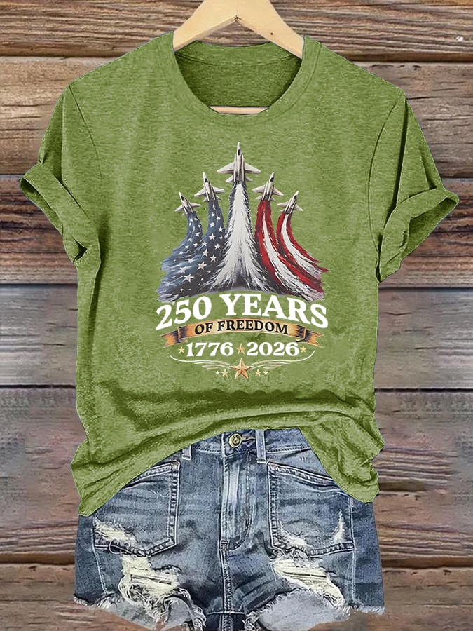 Women's 250 YEARS OF FREEDOM Print T-Shirt