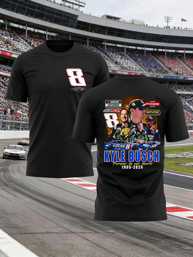Men's Commemorative Racing Driver Print T-Shirt