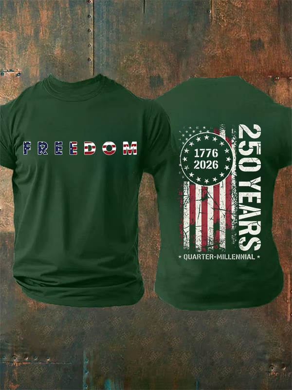 Men's American 250th Print T-Shirt
