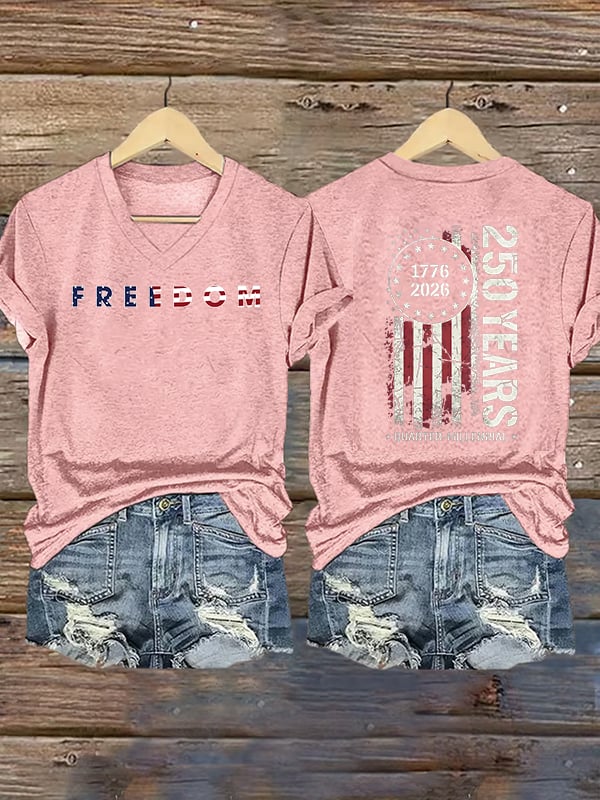 Women's American 250th Print T-Shirt