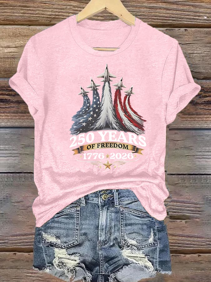 Women's 250 YEARS OF FREEDOM Print T-Shirt