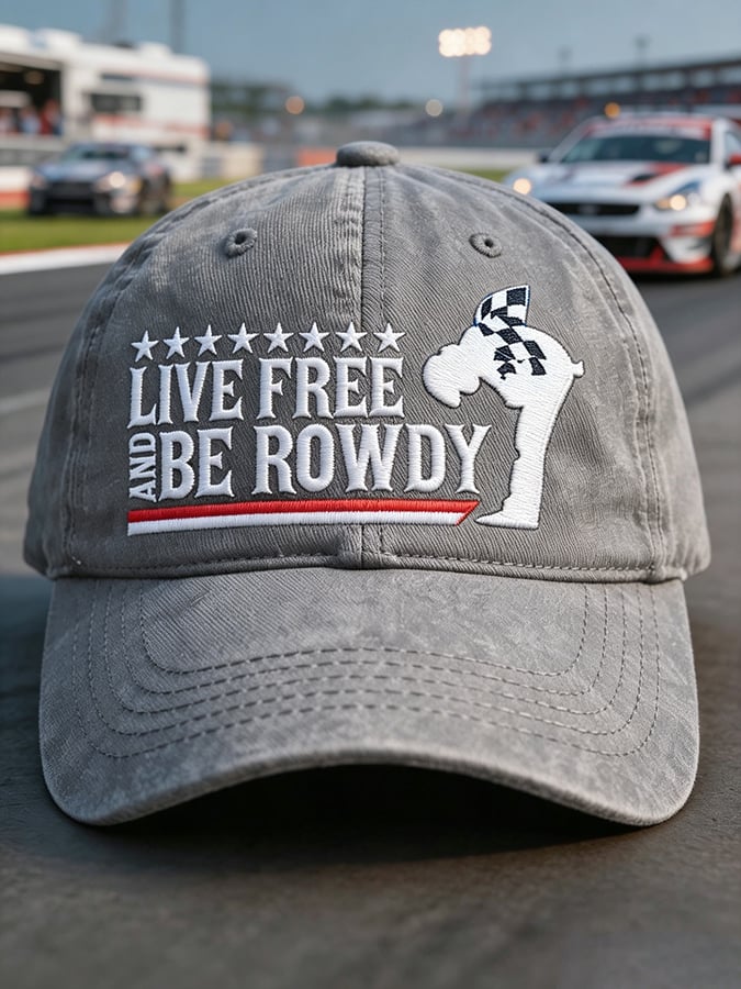 Unisex Racing Legend Memorial Printed Hat