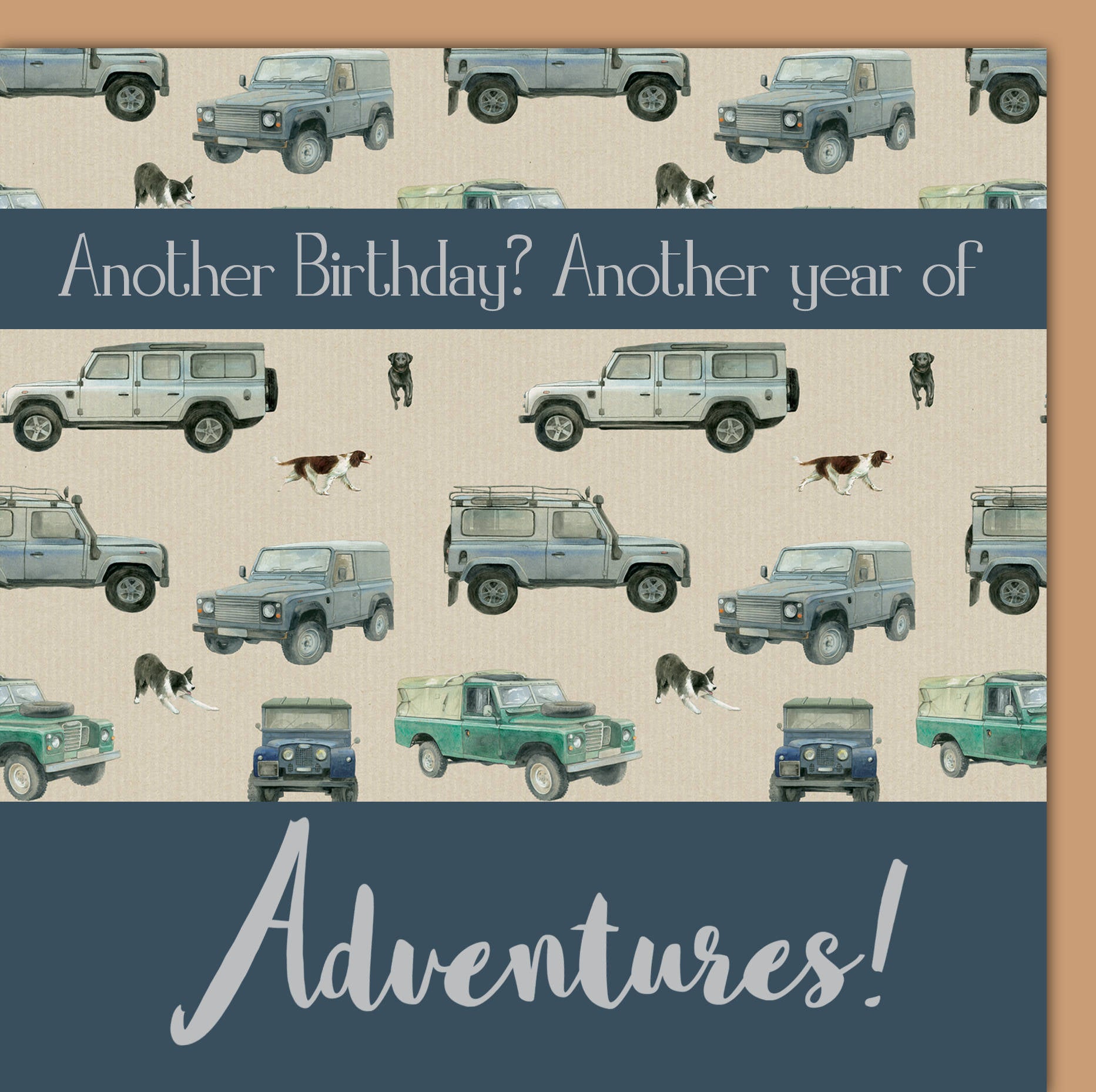 Classic Off Roader 4 x 4 Birthday Card