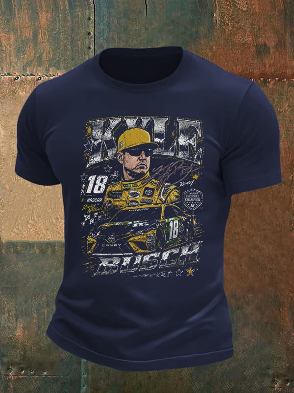 Men's Racing Print T-Shirt