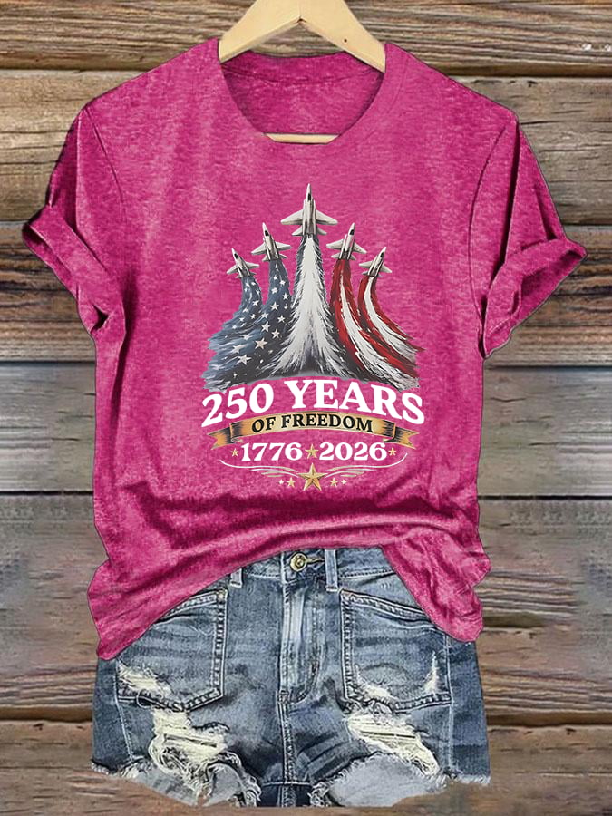 Women's 250 YEARS OF FREEDOM Print T-Shirt