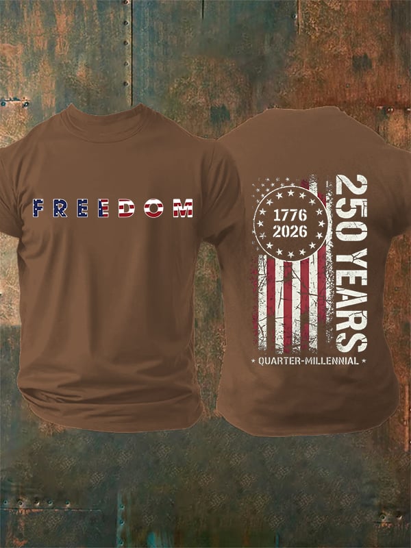 Men's American 250th Print T-Shirt