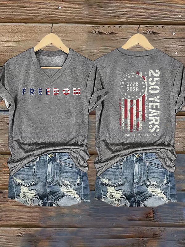 Women's American 250th Print T-Shirt