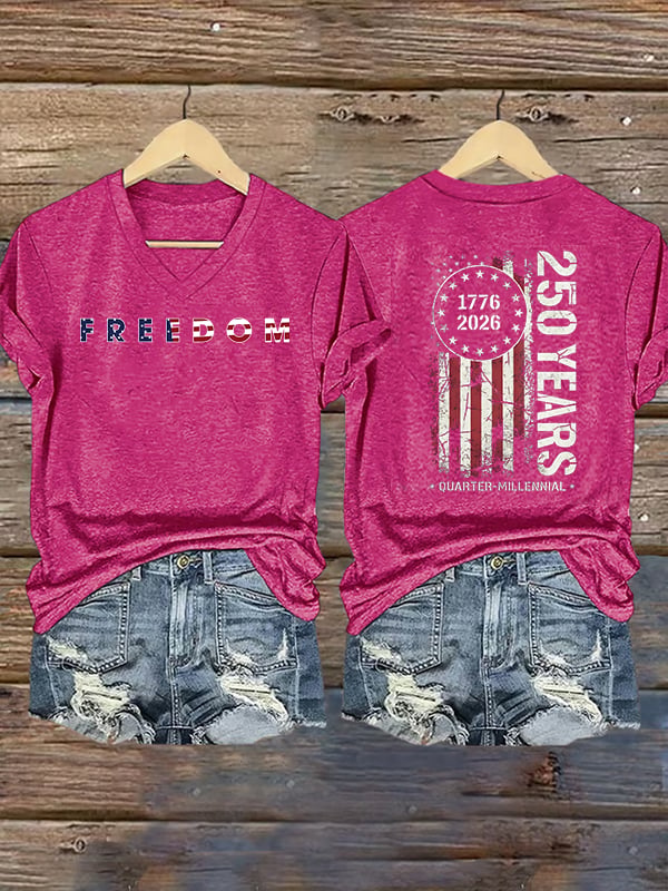 Women's American 250th Print T-Shirt