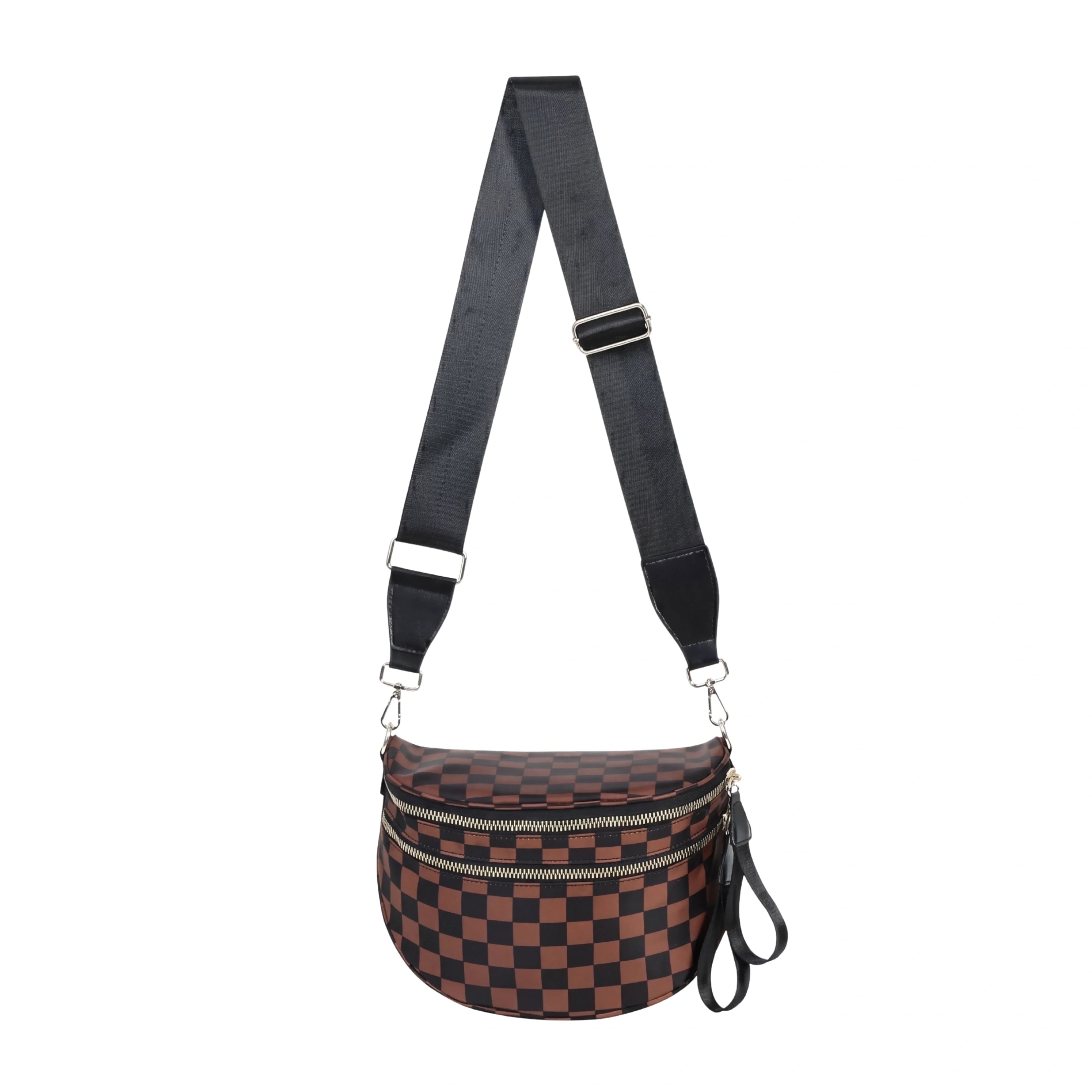 GoFree - The Roomiest Bum Bag (Silver Hardware)