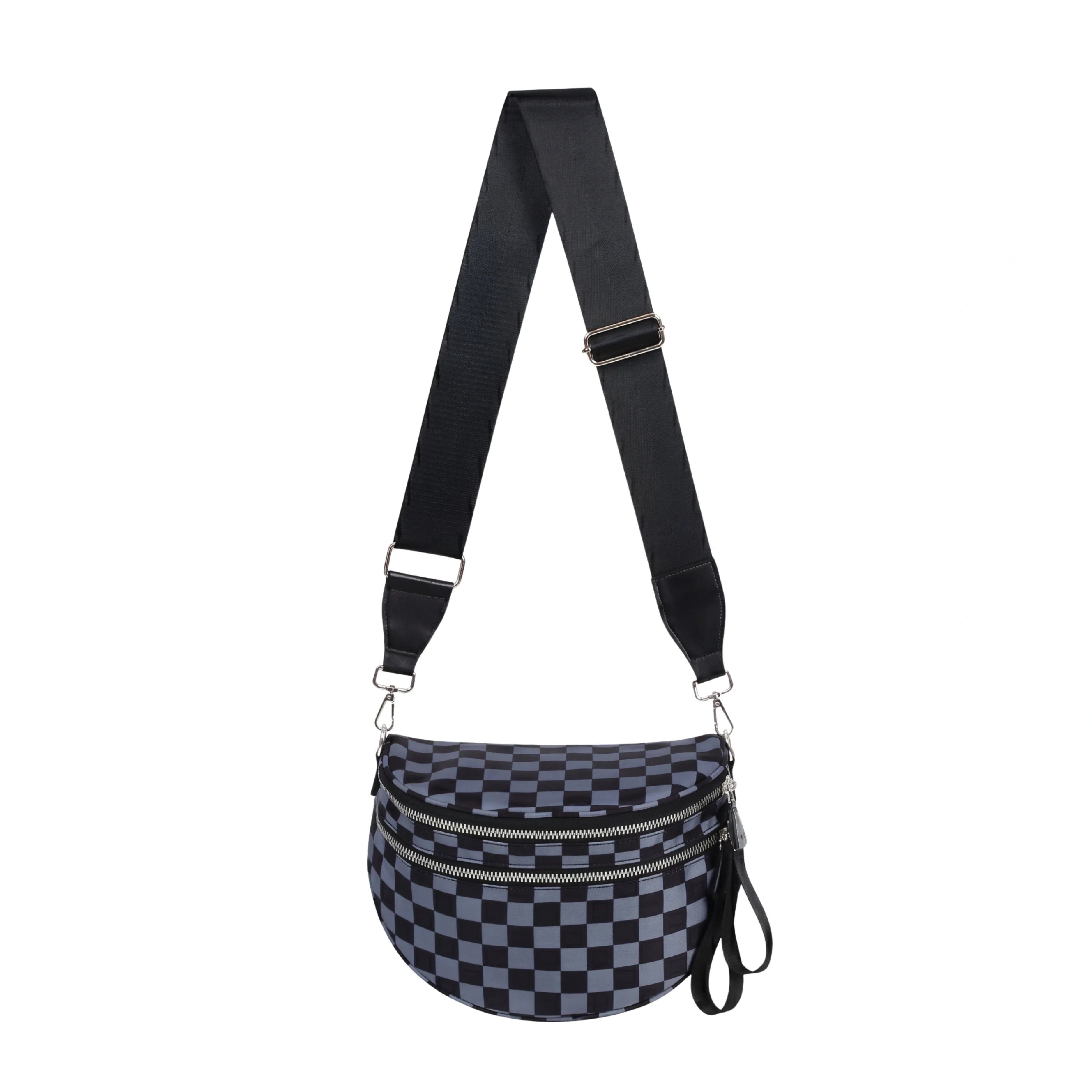 GoFree - The Roomiest Bum Bag (Silver Hardware)