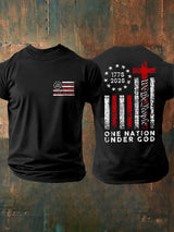 Men's Casual Printed Short-Sleeve T-Shirt
