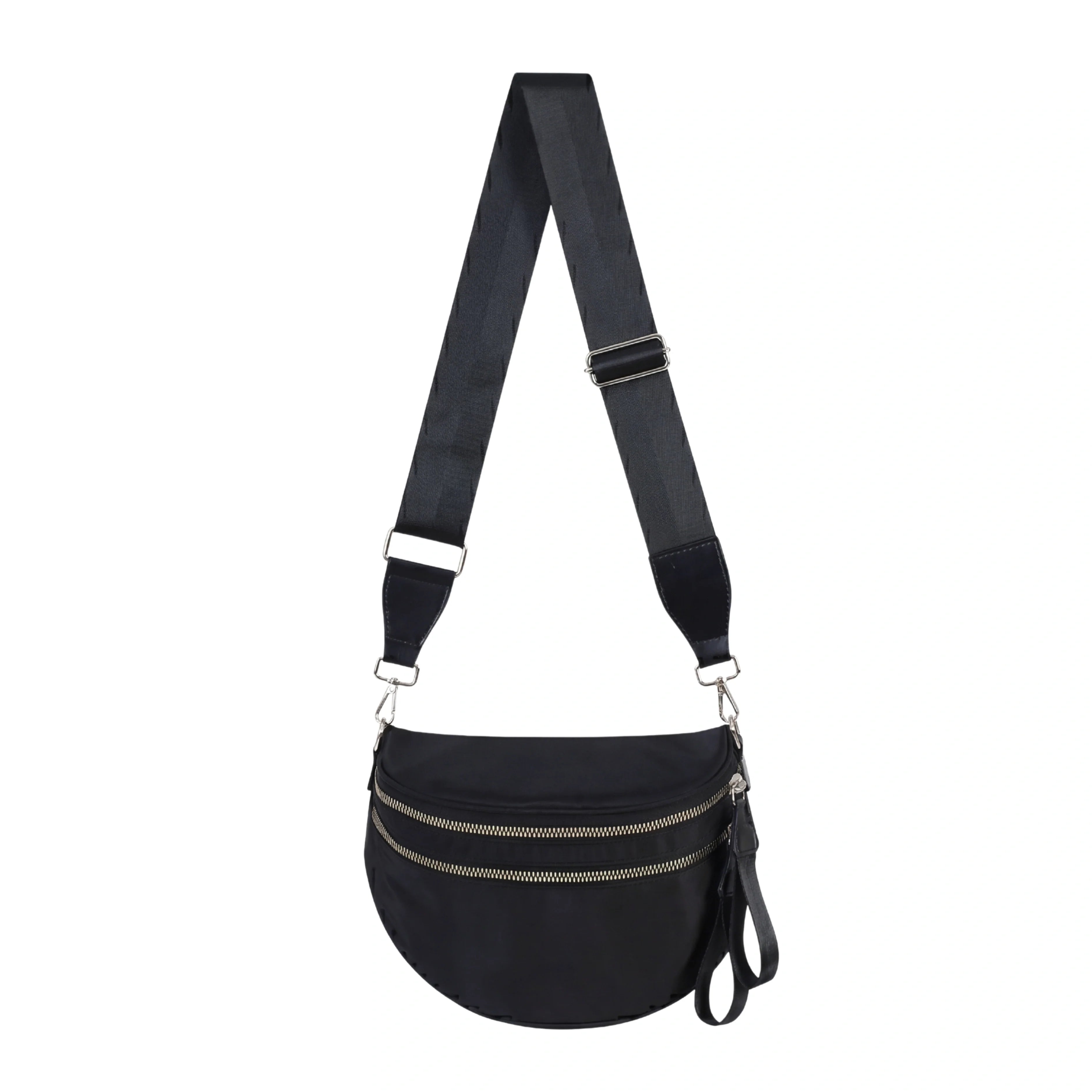 GoFree - The Roomiest Bum Bag (Silver Hardware)