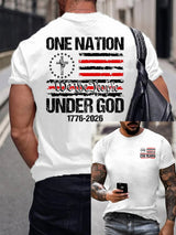 Men's Casual Printed Short-Sleeve T-Shirt