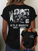 Women's Racing Commemorative Graphic Casual T-Shirt