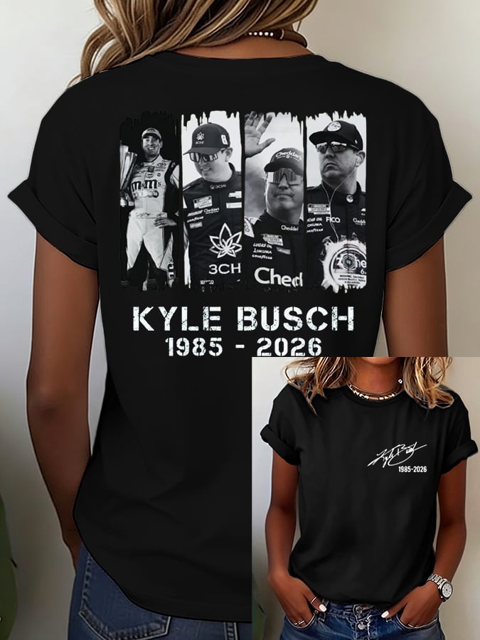Women's Racing Commemorative Graphic Casual T-Shirt