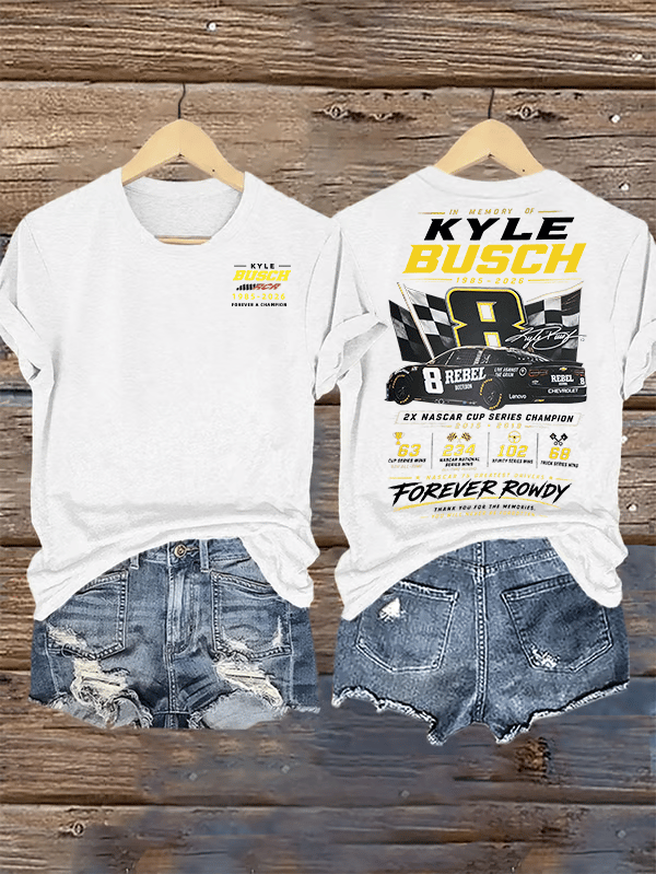 Women's  Racing Print T-Shirt