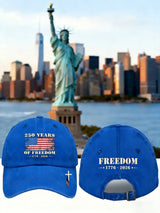 250th Anniversary Of The United States Print Baseball Cap