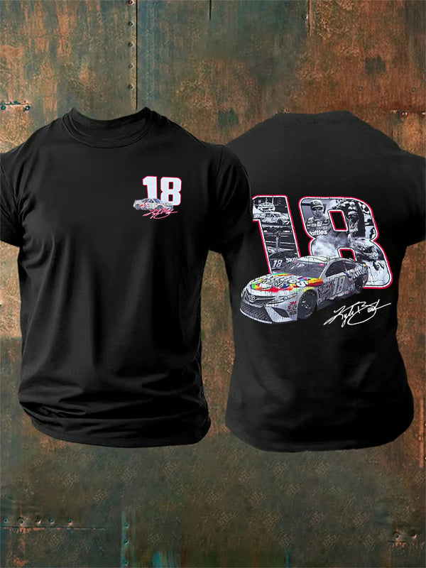 Men's Racing Print T-Shirt