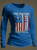 Women's Casual Print Long-Sleeve T-Shirt