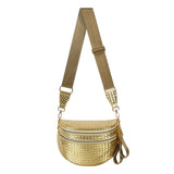 GoFree - Woven Leather Bum Bag
